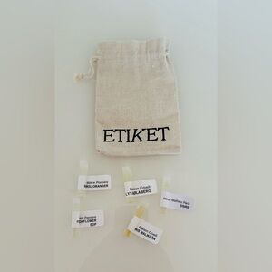 Etiket Crivelli Matière Première Manuel Mathieu Paris high-end niche samples